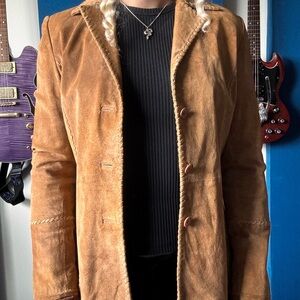 Wilson’s leather Brown Suede Coat